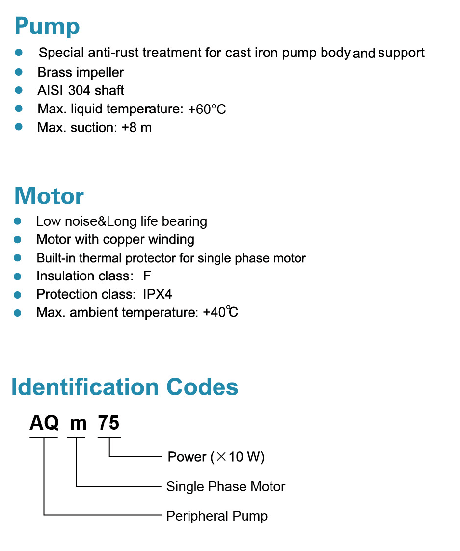 AQm Peripheral Pump : LEO